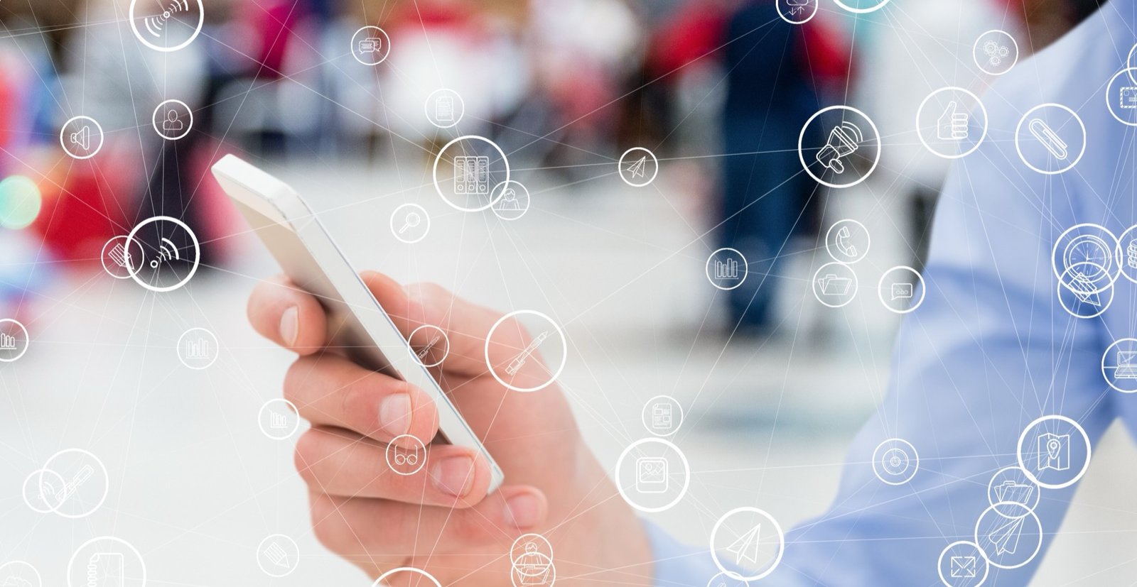 Operação conectada em campo por meio de dispositivos móveis